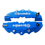 Par (2) Cubre Caliper Brembo 24cm Azul