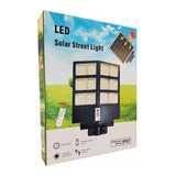 Foco Solar Led Exterior 600w. 6.500k-ip67 + Control Remoto