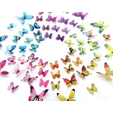 Mariposa Decoración De Pared Para Wall3d Mariposas Pegatinas