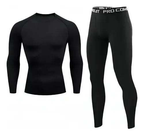 Conjunto Deportivo Hombre 2 Piezas Licra Compresión Entrenam | MercadoLibre