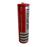 Bateria Pila Recargable Litio-ion 18650 6800mah 3.7v Roja