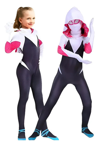 Cs Disfraz De Spiderman Mujer Niña Cosplay Ropa Hombre Araña