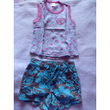 Short Y Remera Talle 2 A 3 Años