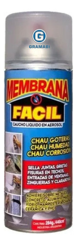 Membrana Fácil Aerosol Caucho Líquido Sellador Incolora