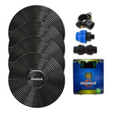 Kit Aquecimento Solar Piscina 4 Placas A1 Girassol + Painel