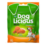 10 Petiscos Doglicius Snaks Para Caes Chiken 65g