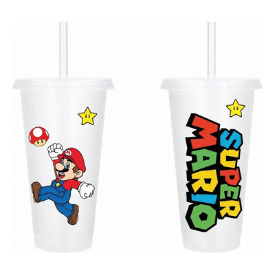Vasos Decorados Personaje Infantil 50pzas Artículo Fiesta Color Transparente | Envío gratis