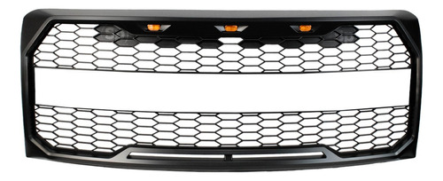 Parrilla Frontal Letras Ford F-150 2009-2014 Negro Mate