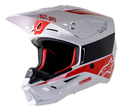 Casco Alpinestars Sm5 Beam Motocross Enduro Mx - Trapote