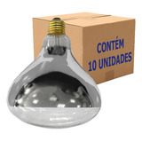 Kit 10 Lampada Secagem Infravermelha 250w 220v E27 Estufa