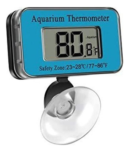 Termómetro De Acuario Lcd Digital Impermeable Termómetro