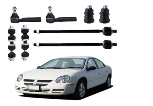 Kit Suspension 8 Pz Rotula  Dodge Neon 2000 2001 - 2005 