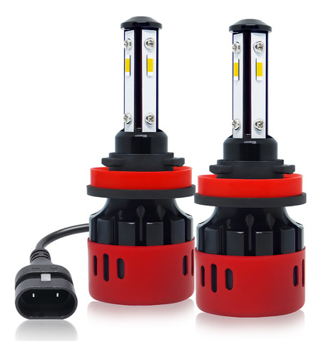 Kit De Faros Led H4 H7 H11 9005 9006 22000 Lm Para Auto 