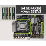 Kit Placa Mãe X79 + Xeon 2697v2 12 Núcleos + 64gb (4x16)