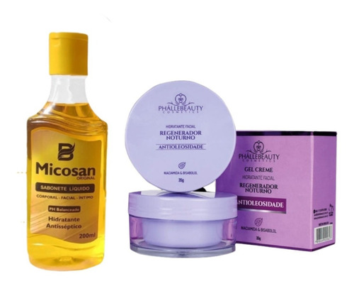 Kit Skin Care Limpeza Antioleosidade Completo 