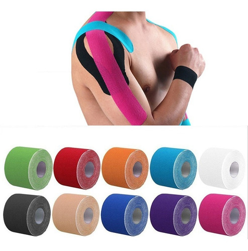 20 Cintas Kinesiologica Kinesio Tape 5 M En Caja Individual