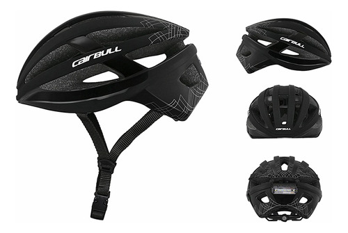 Casco Cairbull Vista Ciclismo Mtb Ruta Patinaje Color Negro Talla 54 A 61 Cm