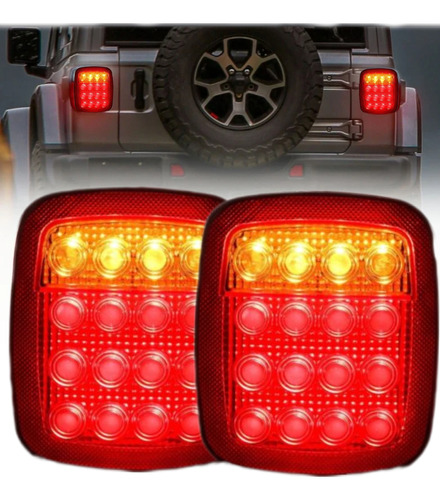 Stop Led Flasher Para Jeep Wrangler Yj Tj Cj By Amazon Foto 4