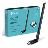 Adaptador Usb Wi Fi Tp Link T3u Plus Antena Dual Band Ac1300