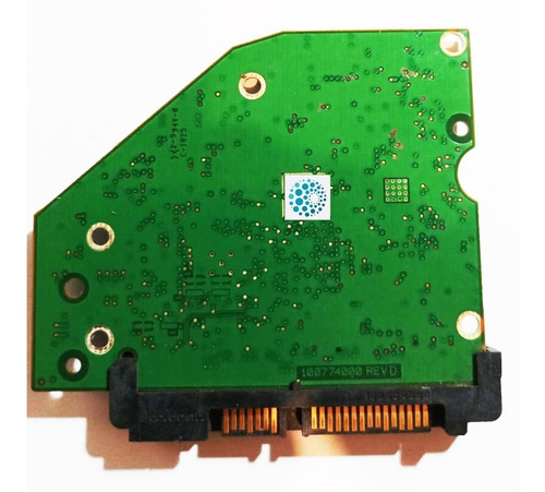 Placa Logica 100774000 Rev D (pcb Para Recuperação De Dados Em Hd Seagate  St1000dm010 1tb) Hdd