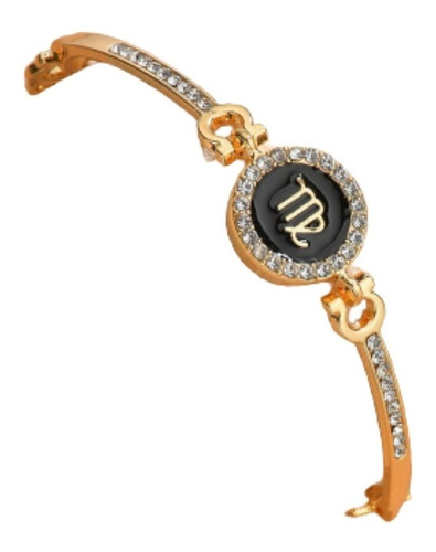 Pulsera Cadenita Dije Virgo Signo Del Zodiaco 