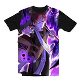 Camiseta/camisa Naruto Uzumaki - Gaara Personagem Mangá