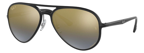 Ray Ban Rb4320-ch 601/j0 Aviator Chromance Negro