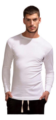 Pack X3 Remera Camiseta Térmica Manga Larga Hombre Invierno