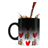 Taza Mágica Personalizada Cara Pareja Regalo Esposos M6