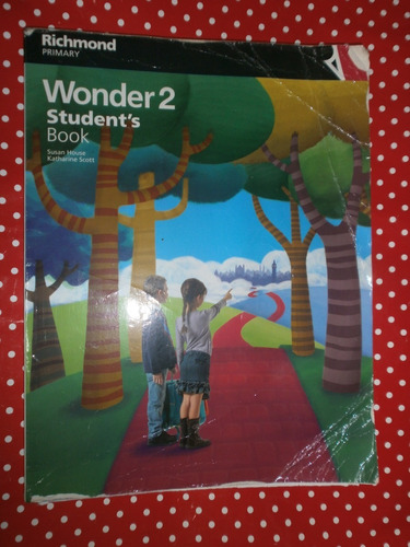 Wonder 2 Student´s Book Con Pop-outs Richmond Sin Cd Usado  