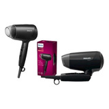 Secador De Pelo Philips Essential Care Viajero Negro 220vpro