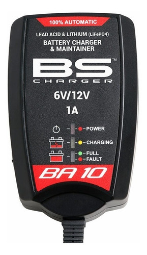 Cargador Mantenedor Batería Moto Bs Battery Ba10 Litio Dafy
