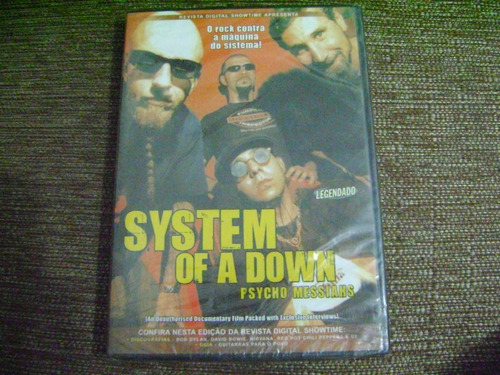 Dvd System Of A Down Psycho Messiahs  Lacrado E6b6