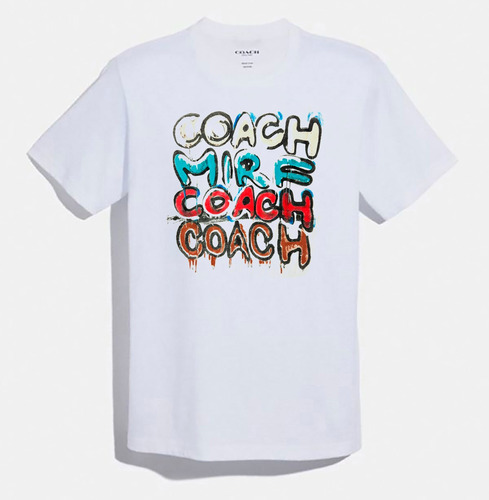 Playera Coach Para Caballero Original