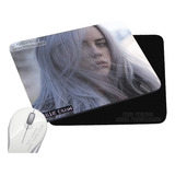 Pad Mouse Rectangular Billie Eilish Cantante Pop Musica 1