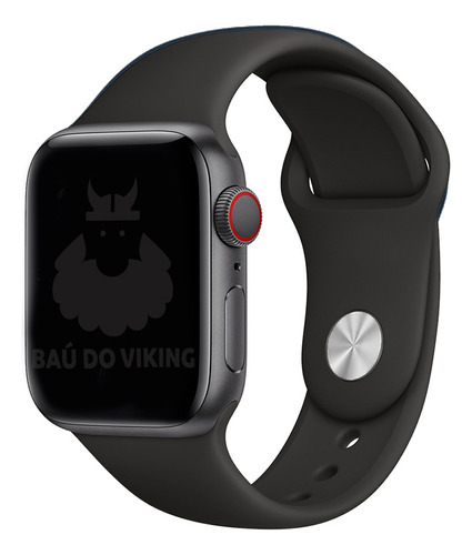 Pulseira Silicone Sport Compatível Com Apple Watch 41mm 45mm