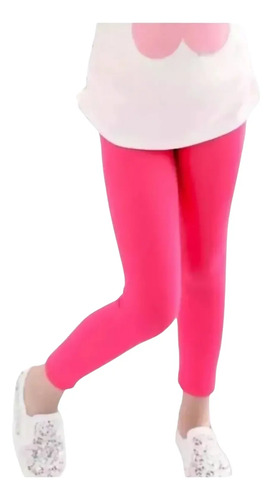 3 Pzas Leggins Para Niña 100% Licra De Algodon Con El 40% | Envío gratis