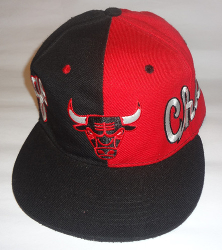 Gorra Flat Visera Plana Nba Chicago Bulls