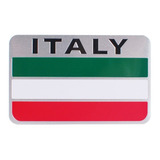 Emblema Itália Bandeira Adesivo Metal Fiat Palio Toro Argo U