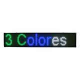 Letrero Led Programable Wifi 100cm X 20cm Color Publicidad 