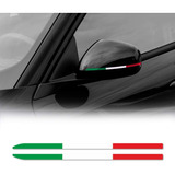 Tiras Adhesivas De Bandera De Italia Para Espejos Alfa Romeo