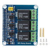 Módulo De Relé Apto Para Para Raspberry Pi De 3 Vías De