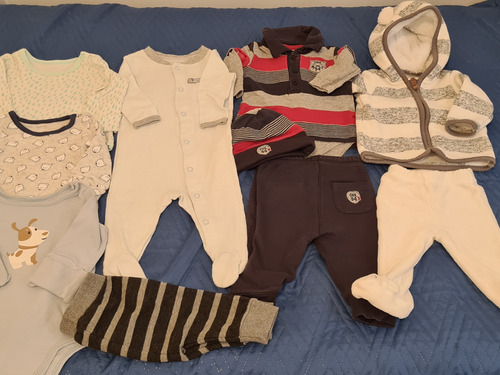 Lote Ropa Bebe Talle 3 Meses.bodys.hym.carters.cheeky.urb