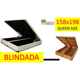 Cama Box Baú Bipartido Queem Premium 158x198 Black Friday