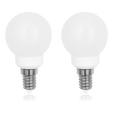 Bombilla Led De 3000 K, Luz Blanca Cálida Para Candelabro E1