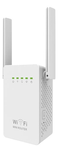 Repetidor De Sinal Wi-fi 1200mbps 2.4ghz 2 Antenas Branco