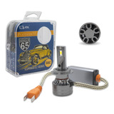 Kit 2 Foco Led Csp H7 9-16 Volts Luz Fija Ventilador 