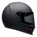 Casco Para Moto Bell Eliminator Talla L Color Negro/rojo