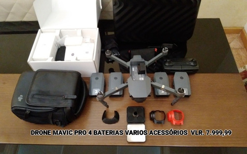 *mavic Pro -03 Baterias Varios Acessorios 