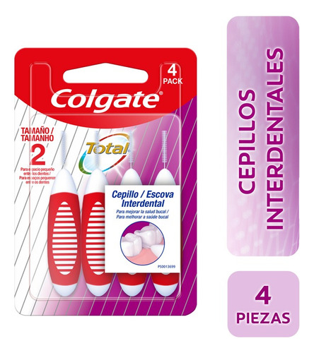 Colgate Total Cepillo Interdental 2mm X 4 Un.